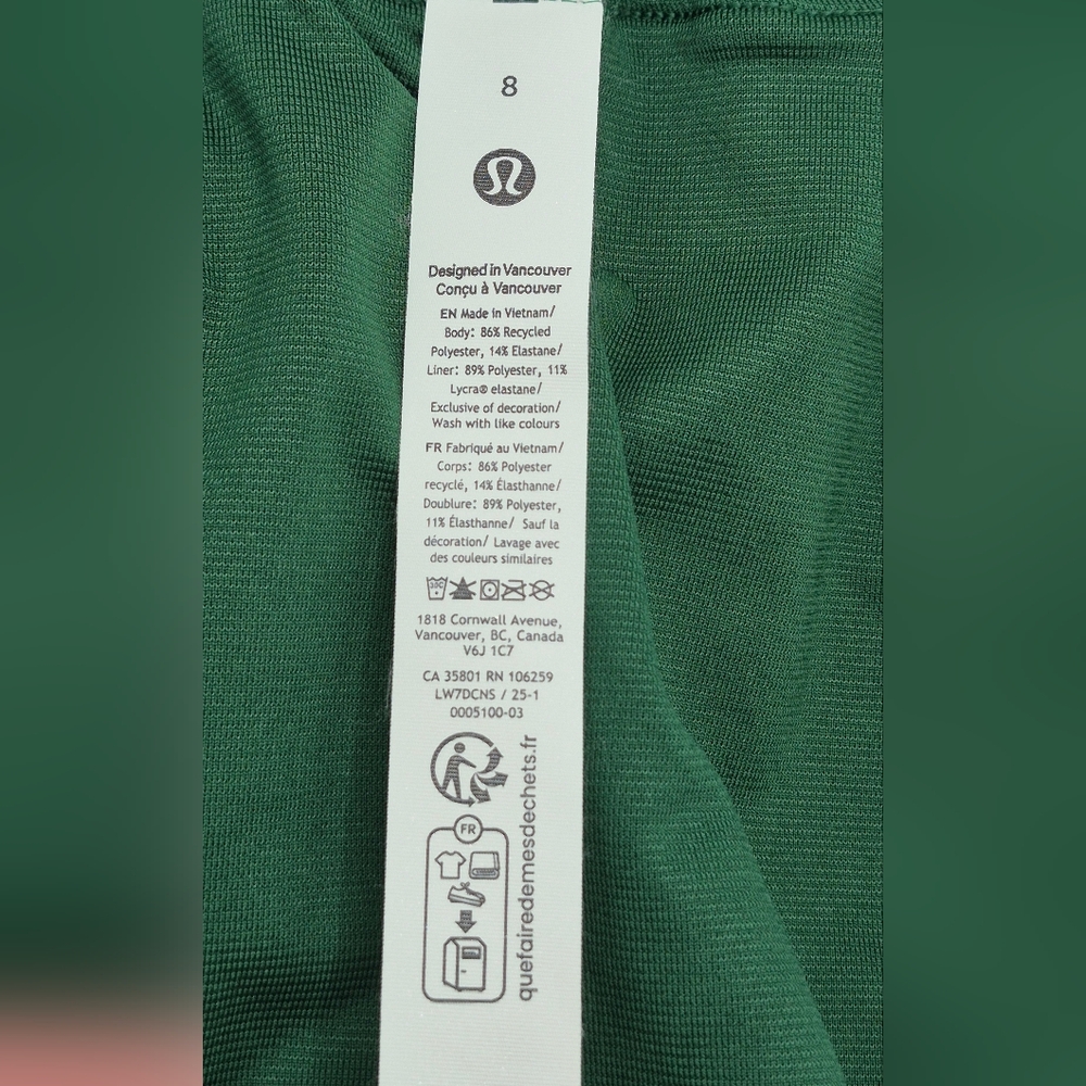 lululemon athletica Dark Green Athletic Shorts - Picture 5 of 6